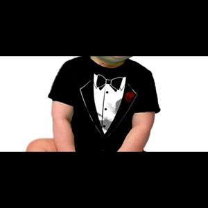 Baby Tuxedo Onesies
